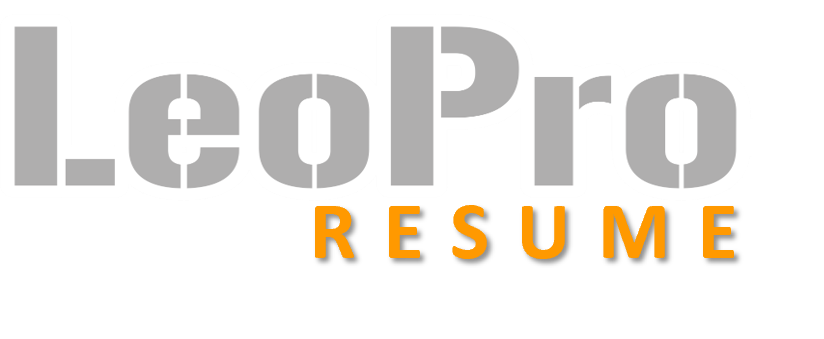 Leo Pro Resume
